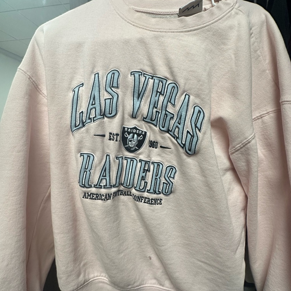 NFL womens pink sweatshirt